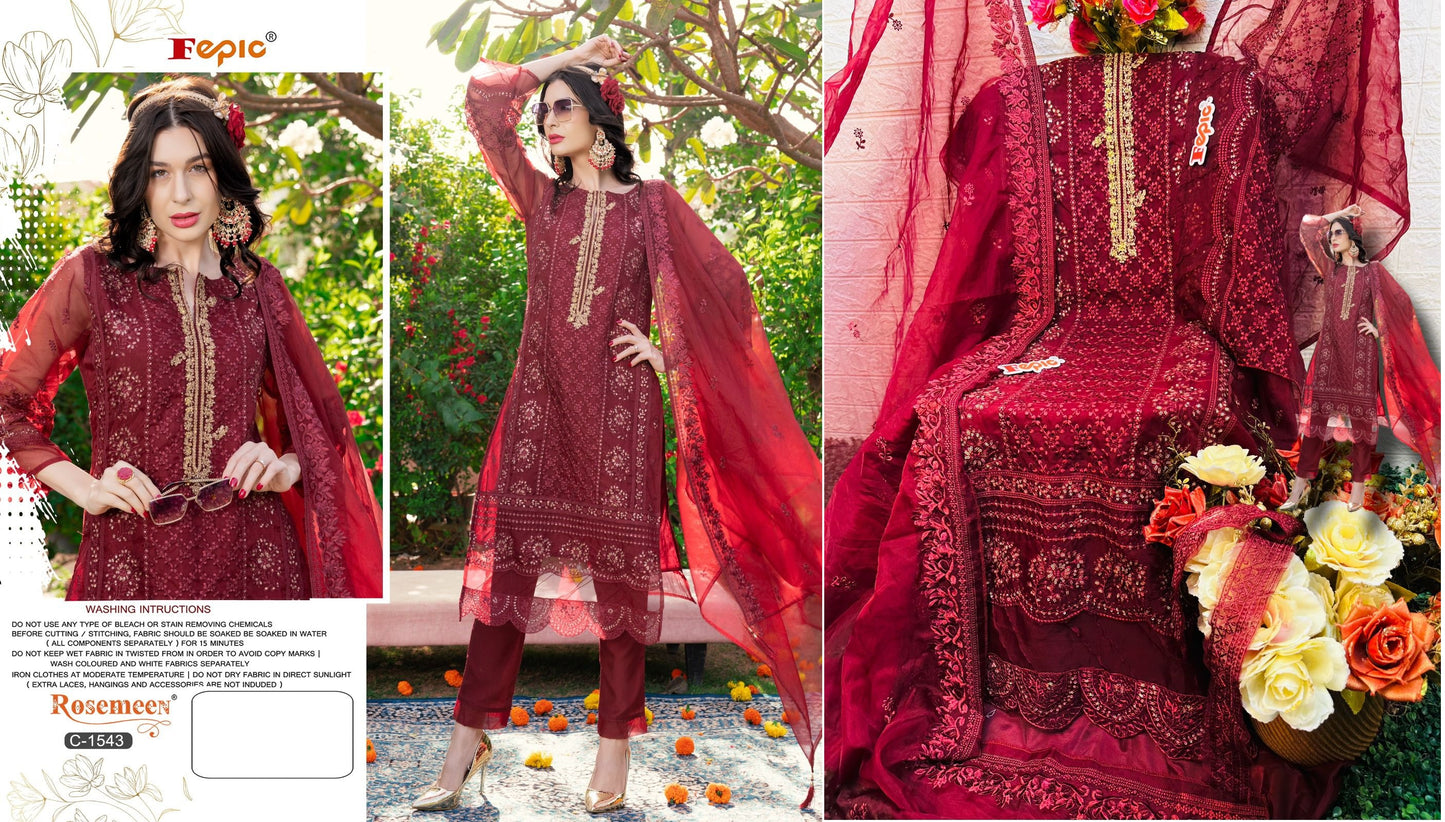 1543 Fepic Pakistani Salwar Suits