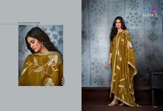 5562 Alivia Vol 2 Vipul Unstitched Suits