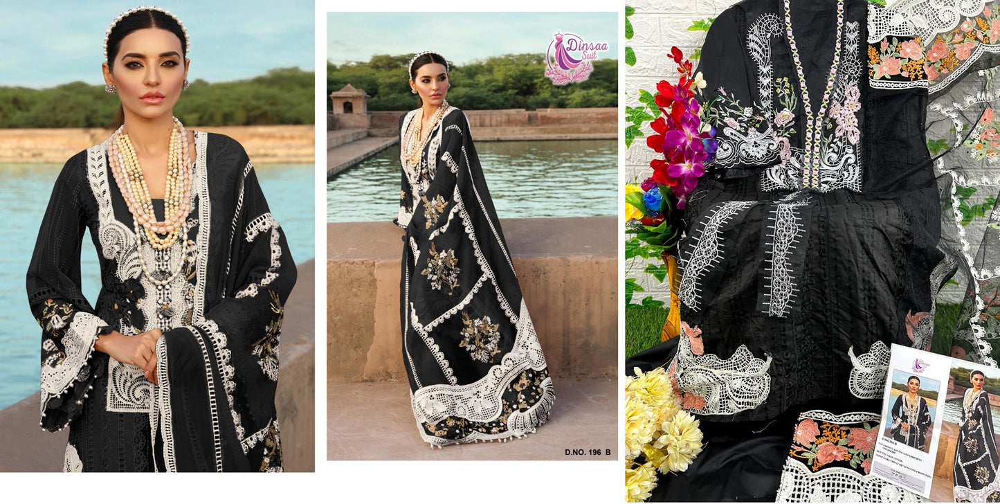 196-B Dinsaa Suit Pakistani Salwar Suits