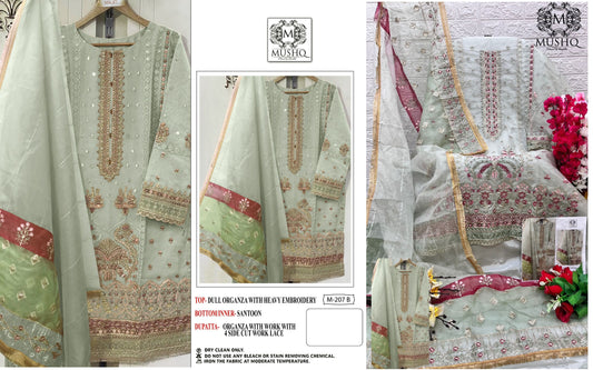 207B Mushq Pakistani Salwar Suits