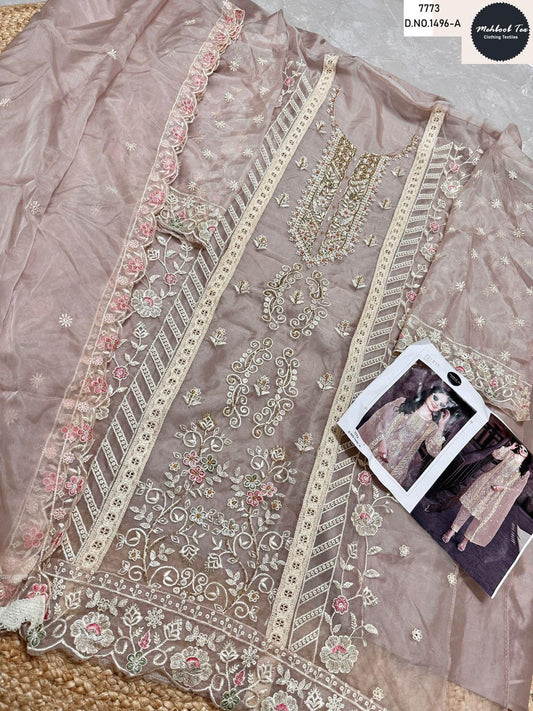 1496A Mehboob Tex Handwork Pakistani Salwar Suits
