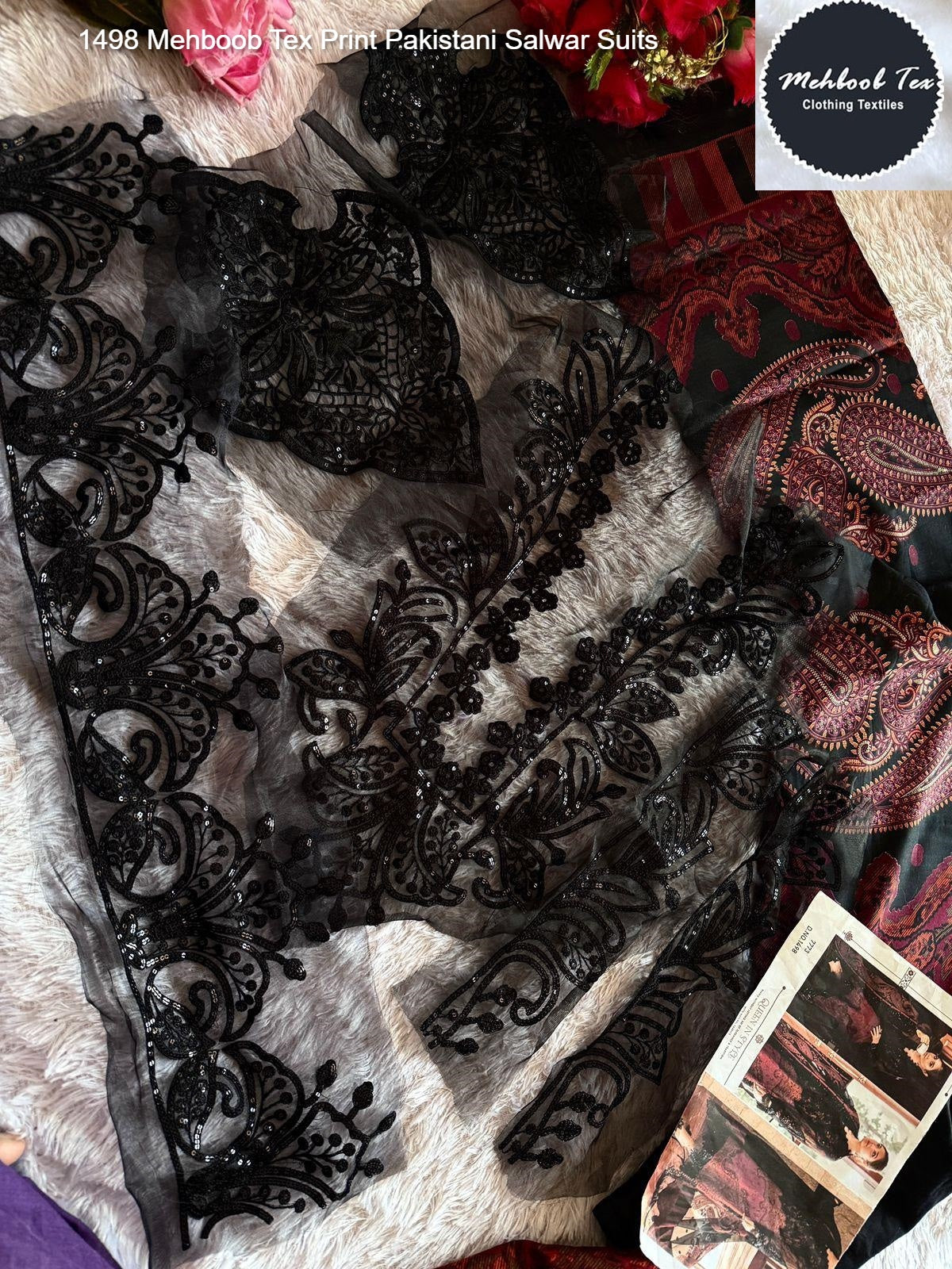 1498 Mehboob Tex Print Pakistani Salwar Suits