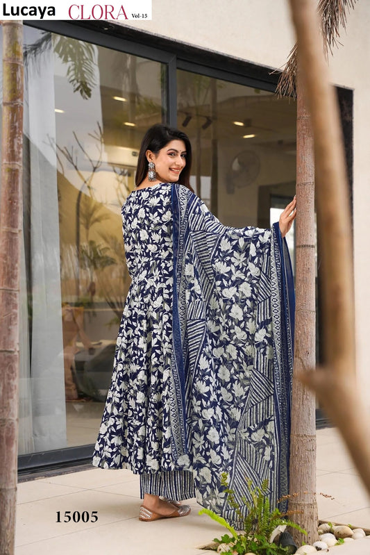 15005 Clora Vol 15 Lucaya Anarkali Readymade Suits