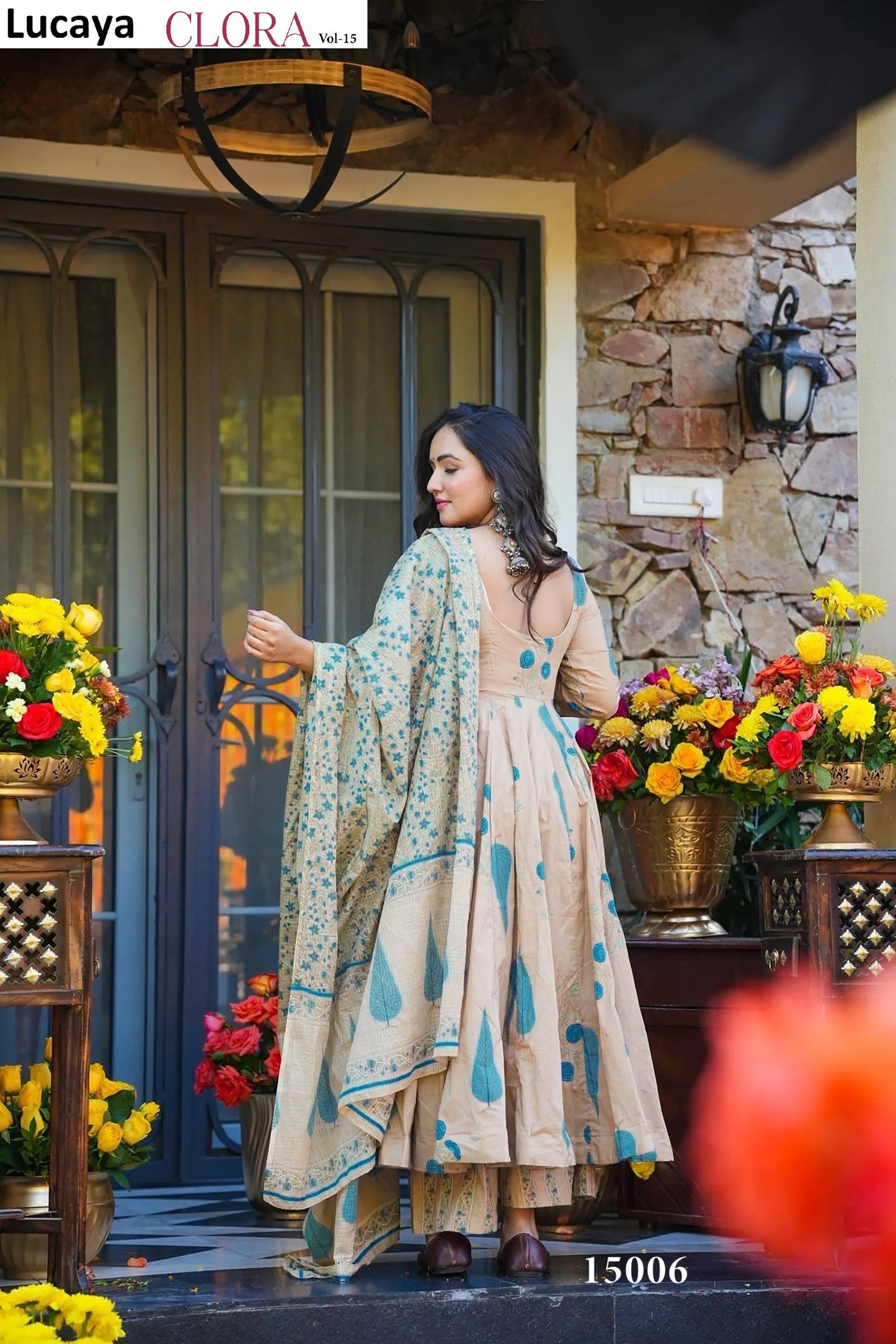 15006 Clora Vol 15 Lucaya Anarkali Readymade Suits