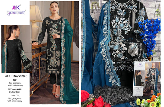 5028-C Alk Pakistani Salwar Suits