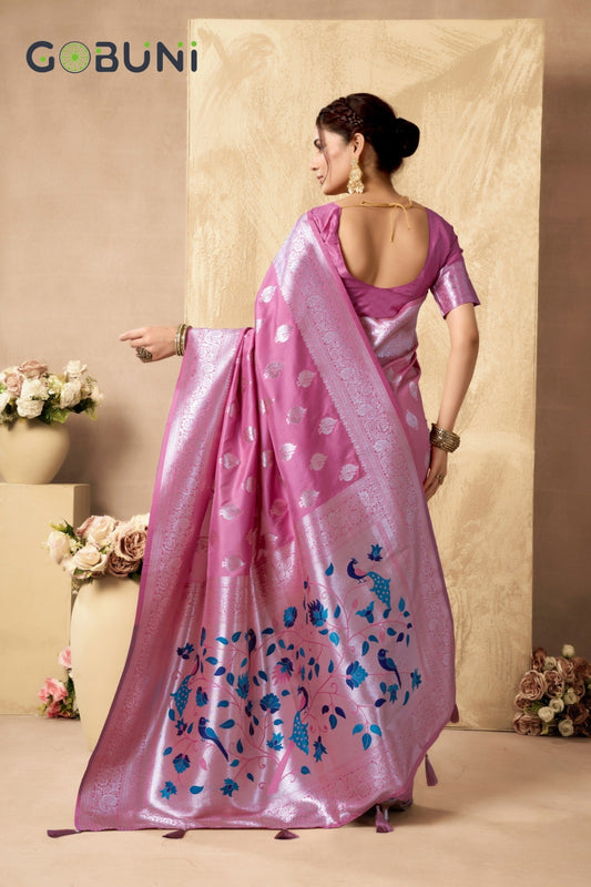 1501 Shagun Gobuni Silk Sarees
