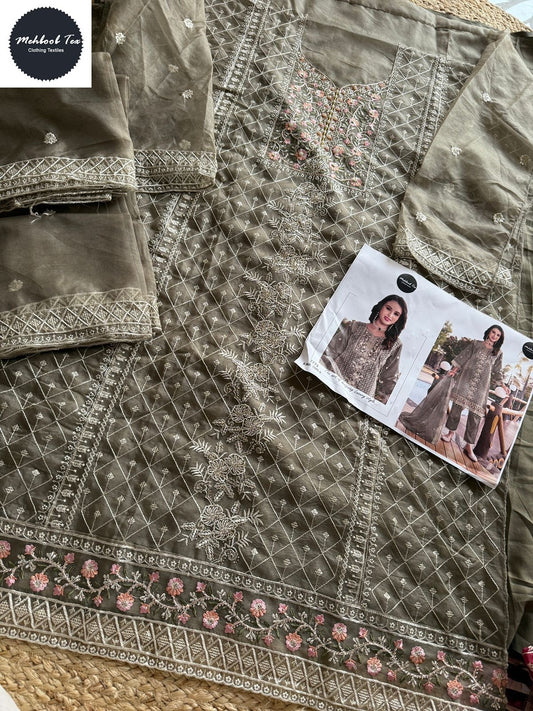 1508B Mehboob Tex Handwork Pakistani Salwar Suits