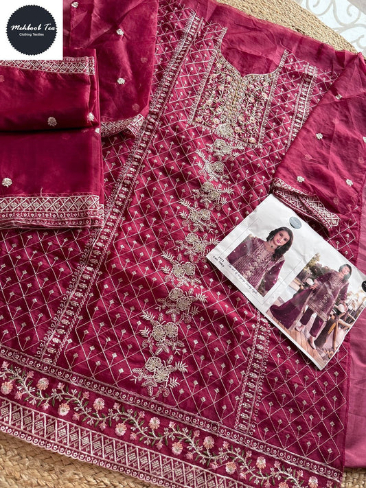 1508D Mehboob Tex Handwork Pakistani Salwar Suits