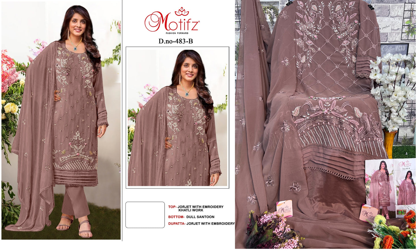 483B Motifz Pakistani Salwar Suits
