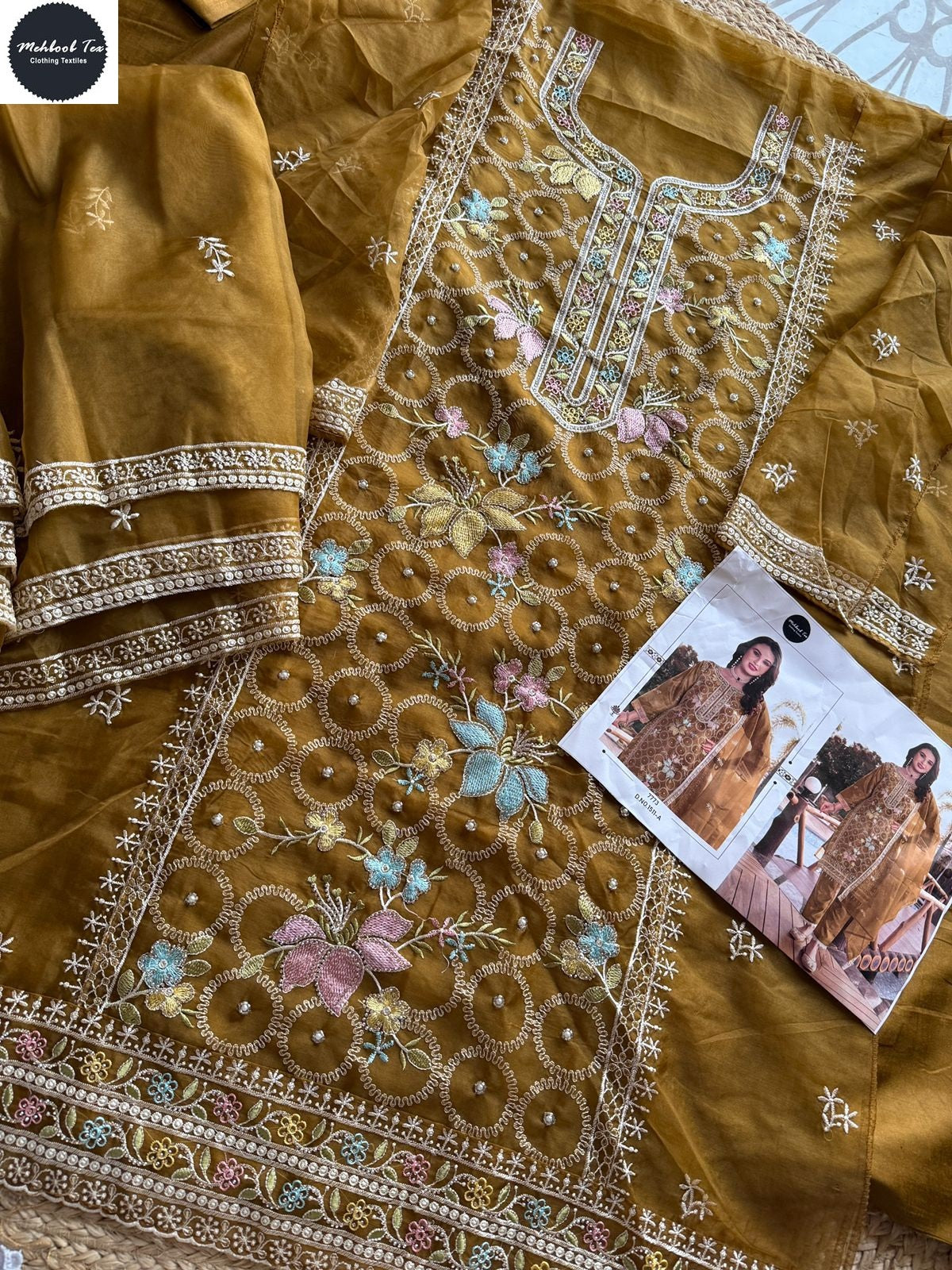 1511A Mehboob Tex Jarkan Pakistani Salwar Suits