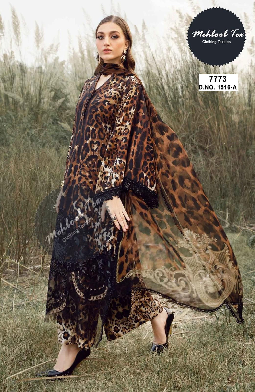 1516A Mehboob Tex Patches Pakistani Salwar Suits