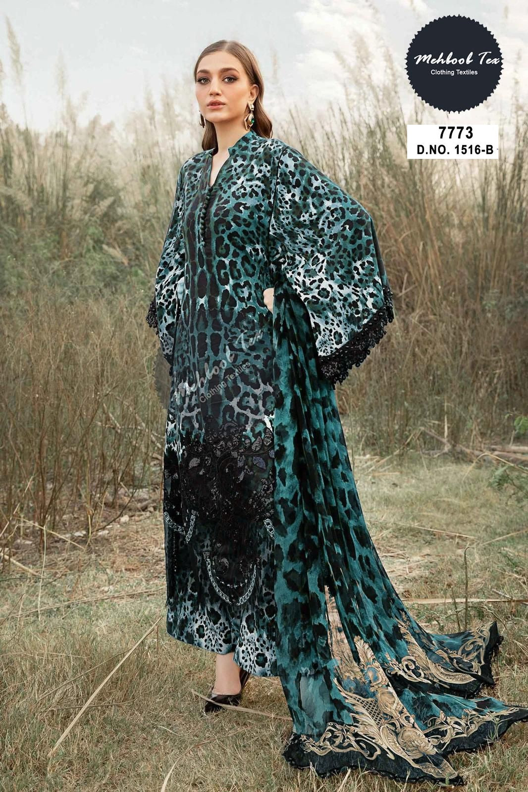 1516B Mehboob Tex Patches Pakistani Salwar Suits