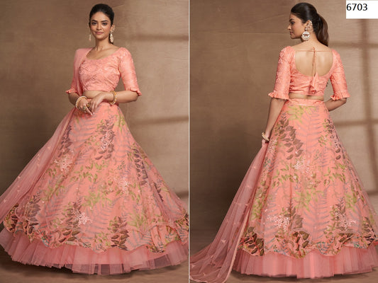 6703 Gulkanya Vol 1 Aahvan Designs Lehenga Choli
