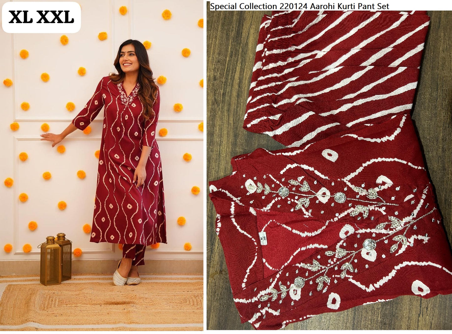 Special Collection 220124 Aarohi Kurti Pant Set