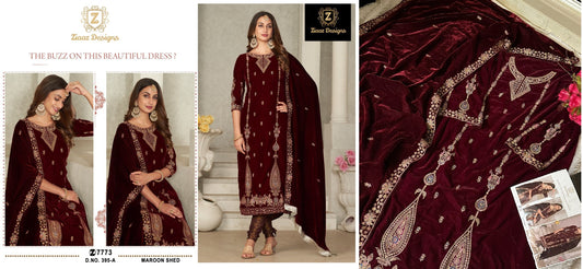395A Ziaaz Designs Pakistani Salwar Suits