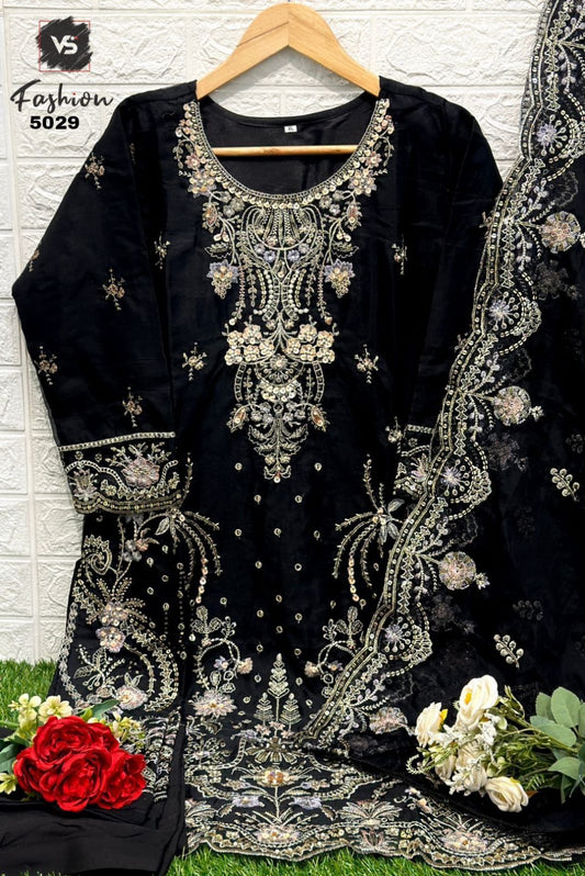 5029Black Vs Fashion Pakistani Readymade Suits
