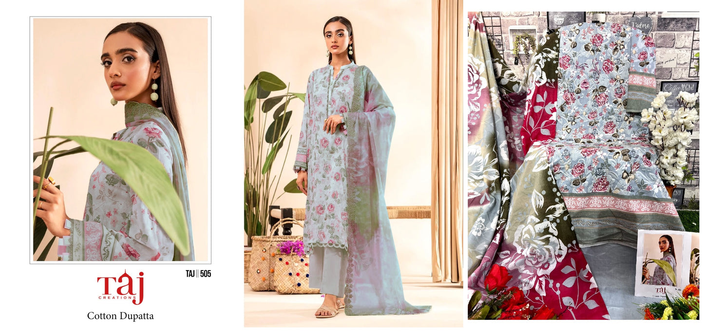 505 Taj Creations Pakistani Salwar Suits