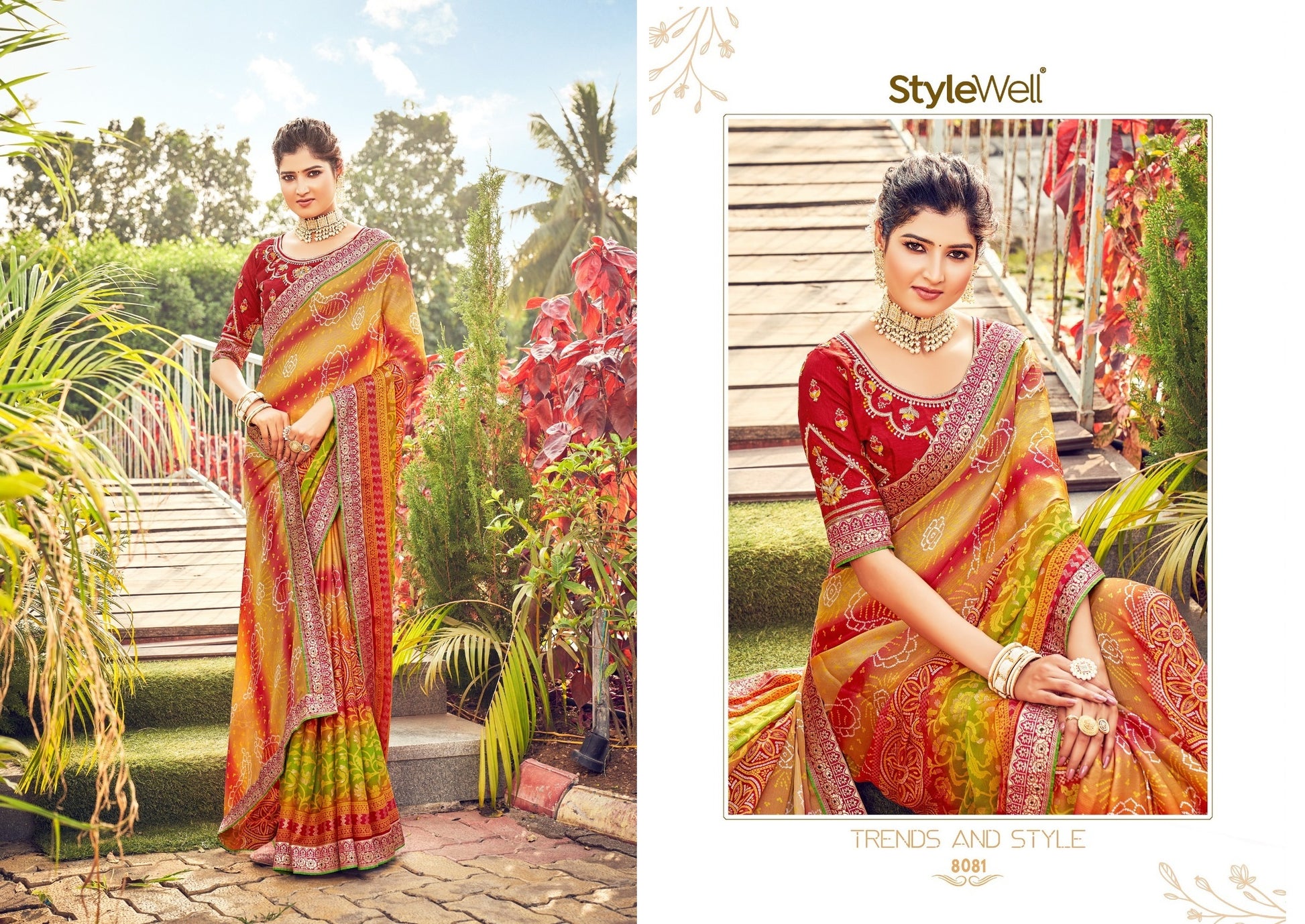 8081 Ayushmati Stylewell Sarees