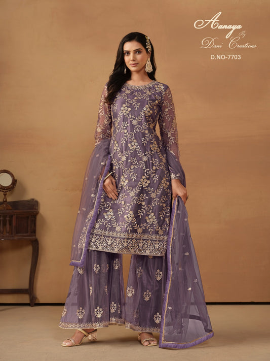 7703 Twisha Aanaya Vol 177 Dani Creation Unstitched Suits