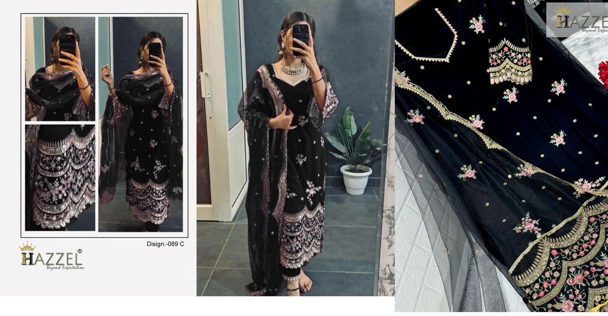 089C Hazzel Pakistani Salwar Suits