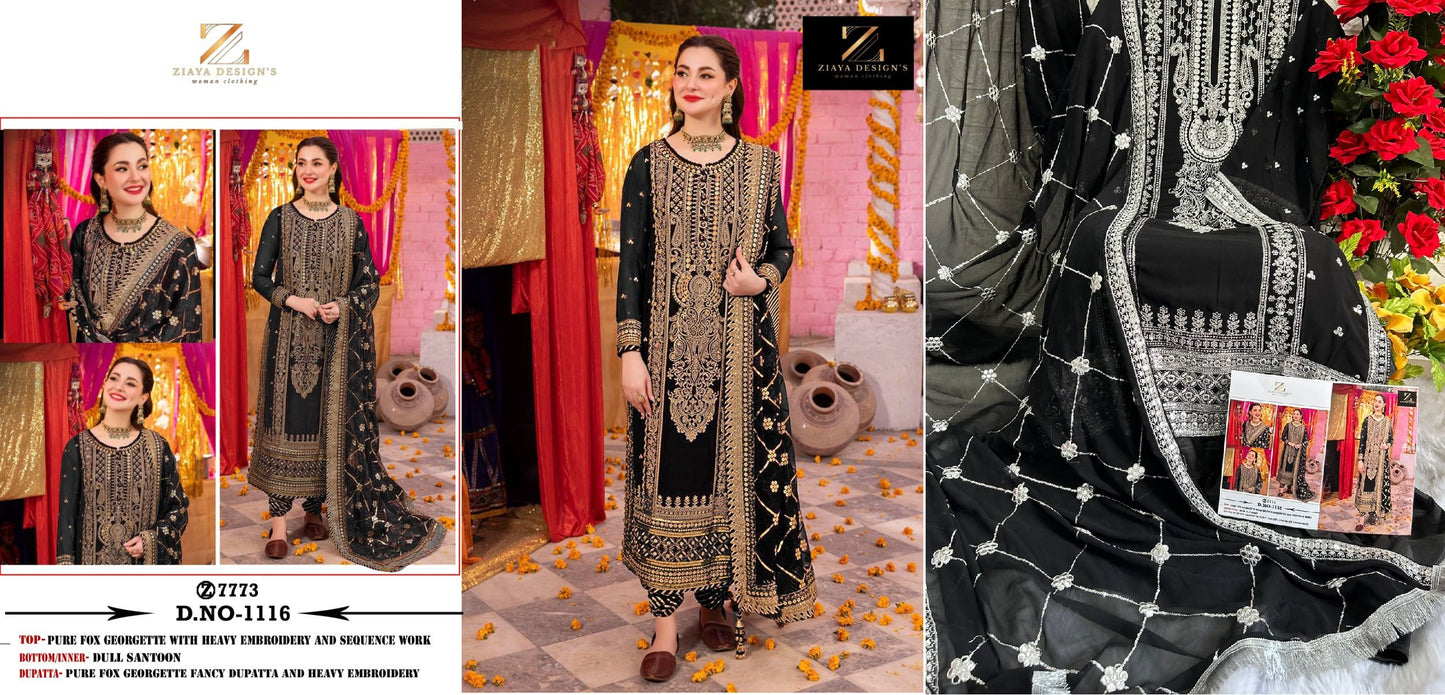 1116 Ziaya Design Pakistani Salwar Suits