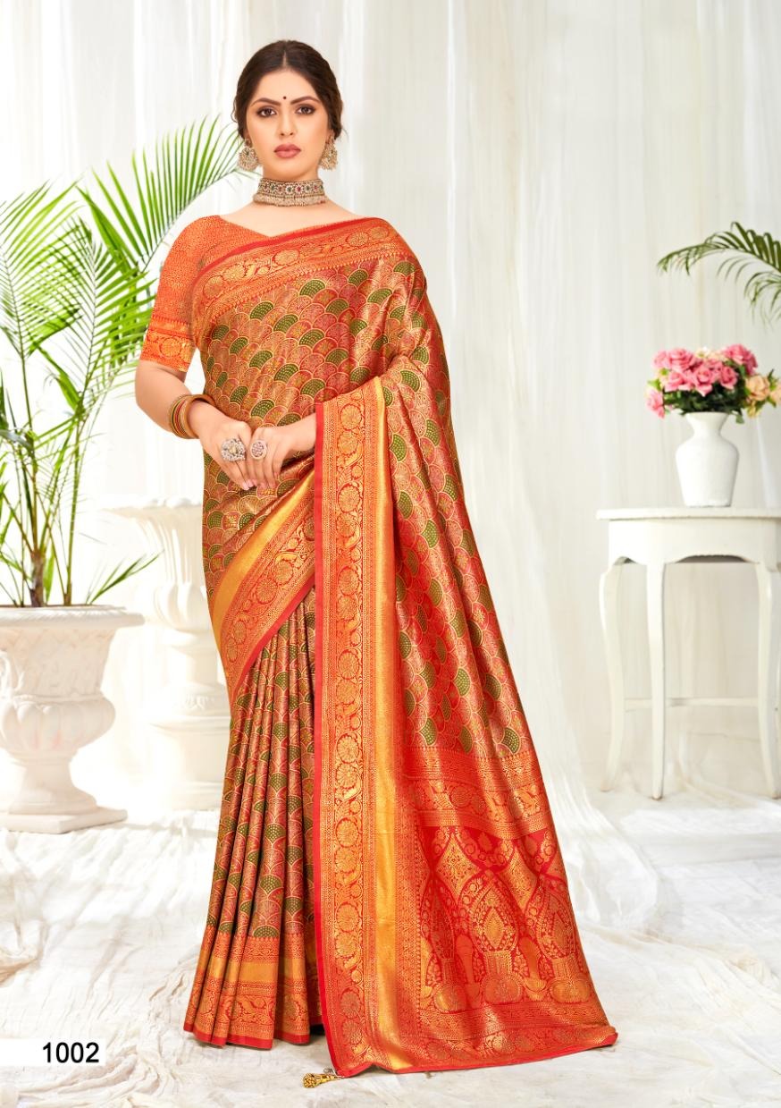 1002 Sheela Vol 19 Bunawat Sarees