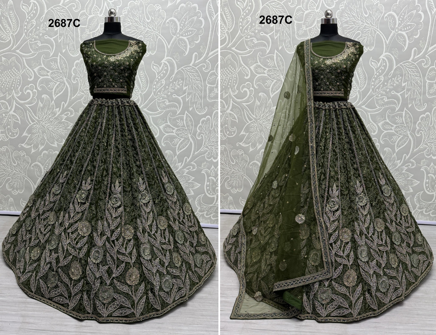 2687C Anjani Art Lehenga Choli