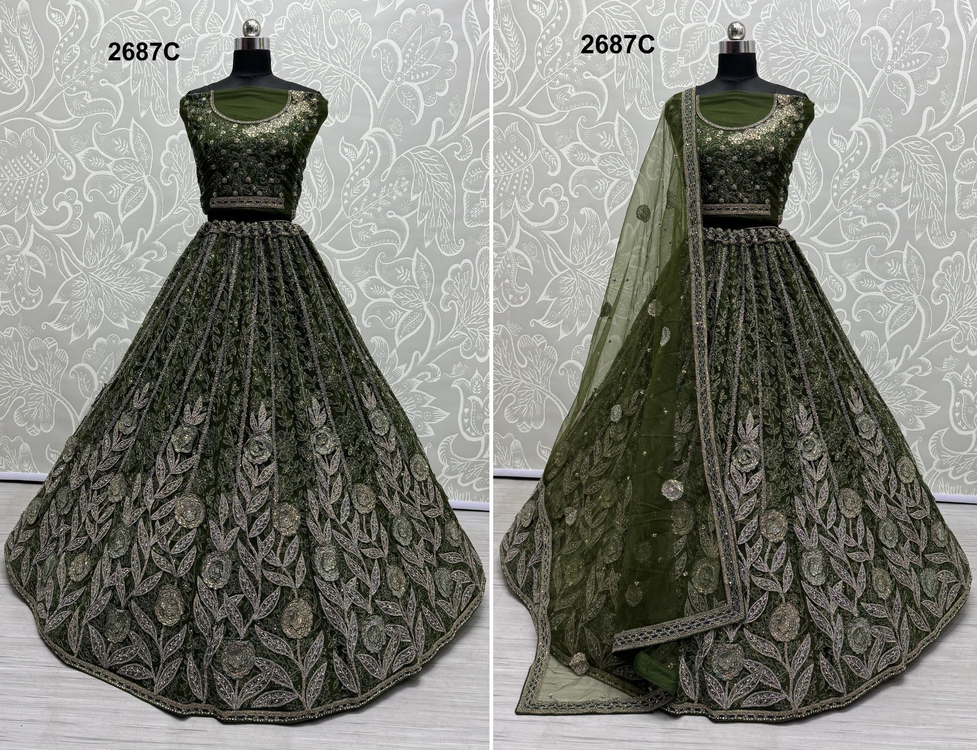 2687C Anjani Art Lehenga Choli