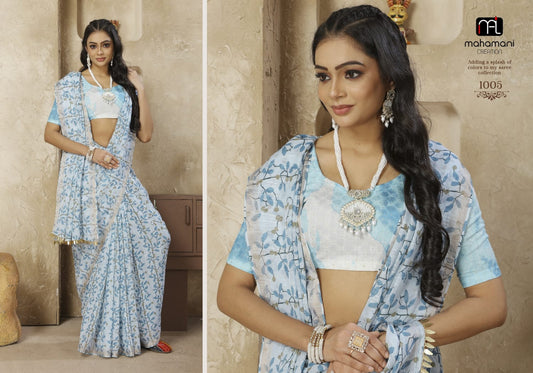 1005 Romaniya Mahamani Creation Sarees
