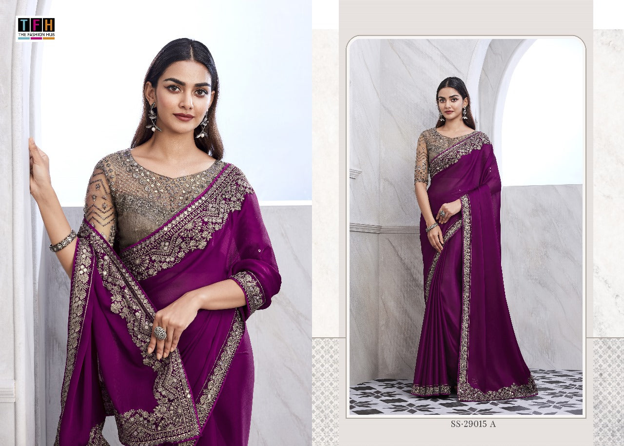 29015A Tfh Sarees