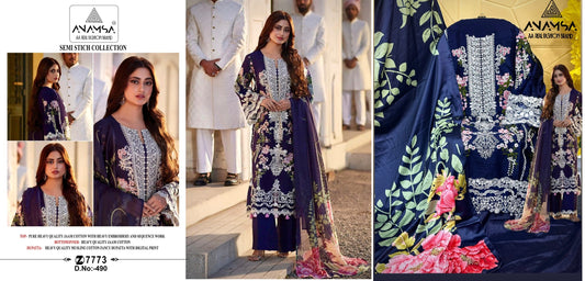 490 Anamsa Pakistani Salwar Suits