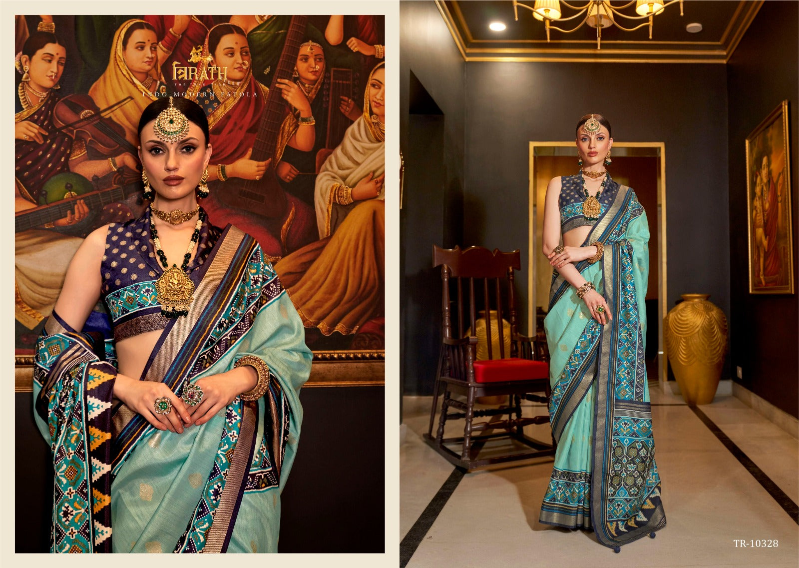 10328 Tuslivan Trirath Sarees