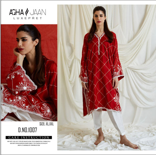 1007 Agha Jaan Pakistani Readymade Suits