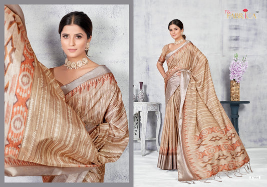 37001 Saffron Vol 2 The Fabrica Sarees