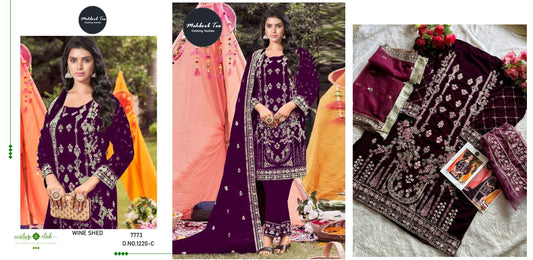 1220-C Mehboob Tex Pakistani Salwar Suits