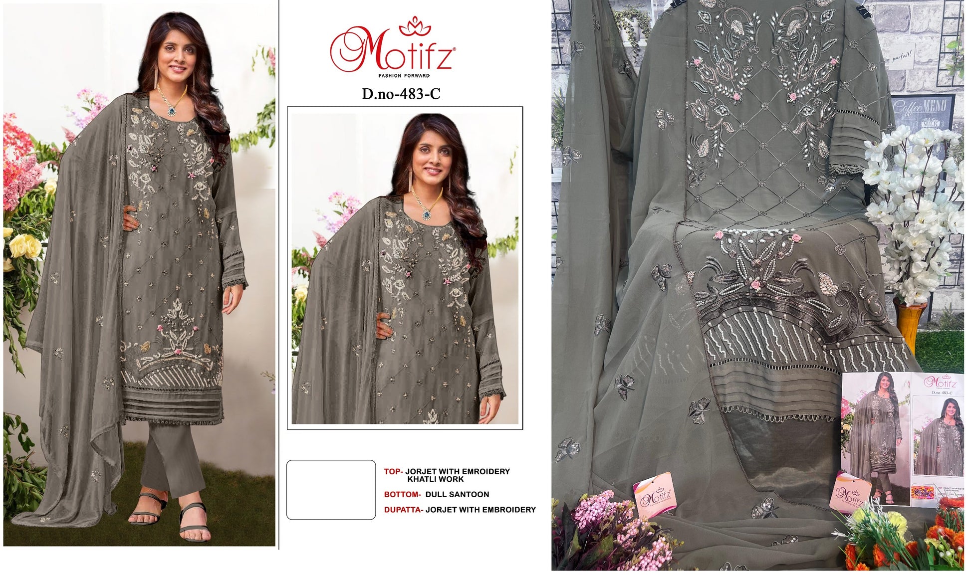 483C Motifz Pakistani Salwar Suits