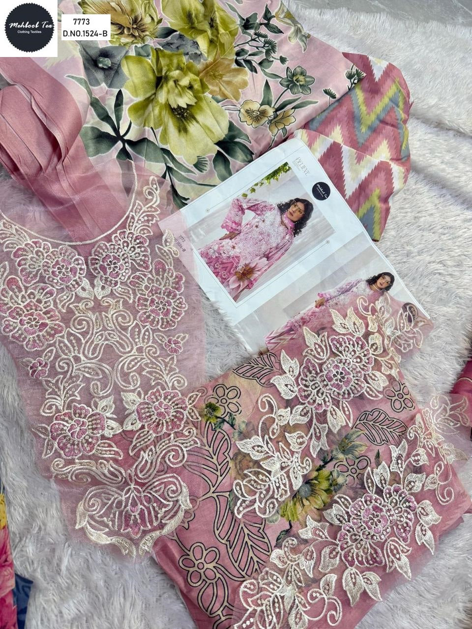 1524B Mehboob Tex Print Pakistani Salwar Suits