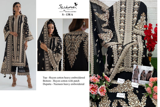 S-138 Serine Pakistani Salwar Suits