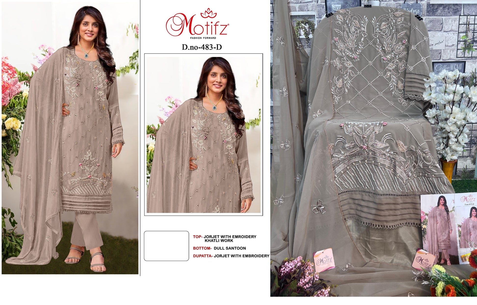 483D Motifz Pakistani Salwar Suits