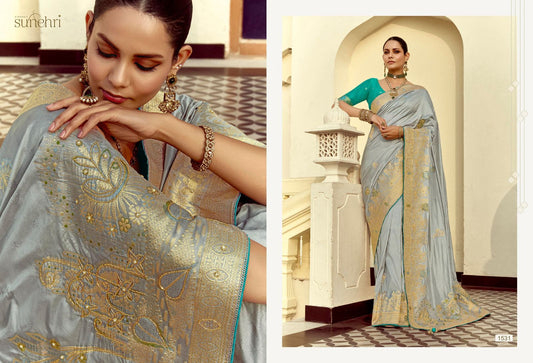 1531 Alankar Sunehri Dola Silk Sarees