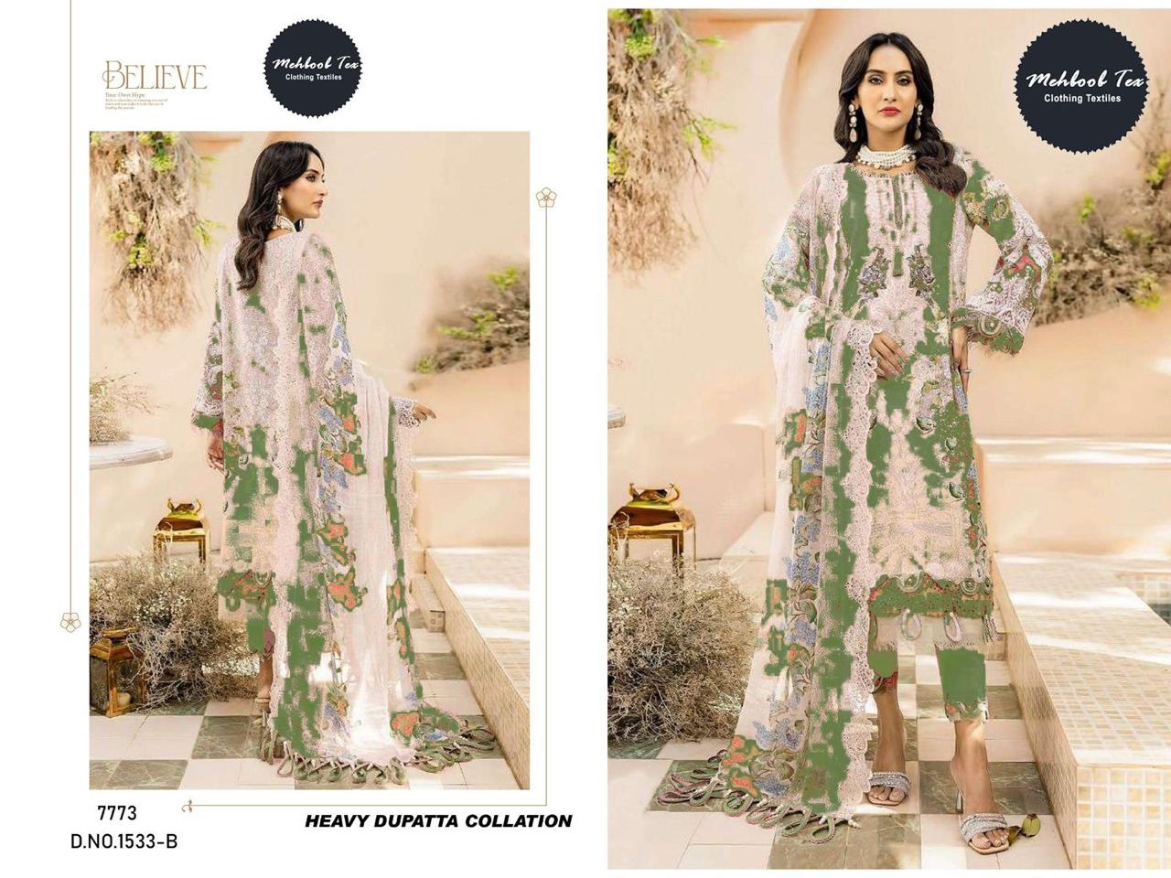 1533B Mehboob Tex Print Pakistani Salwar Suits