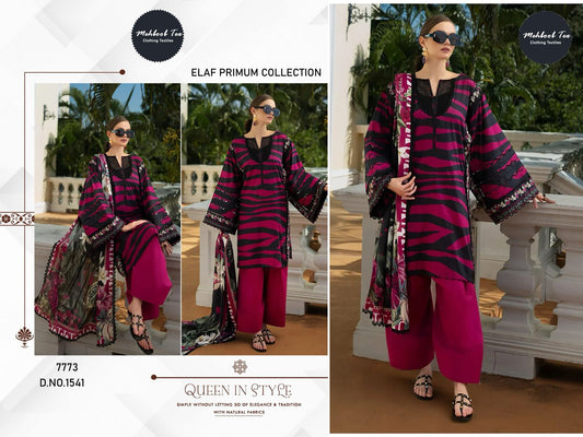 1541 Elaf Premium Collection Mehboob Tex Pure Cotton Pakistani Patch Suits