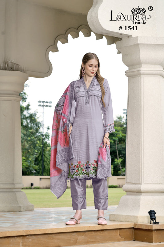 1541 Laxuria Trendz Viscose Pakistani Readymade Suits