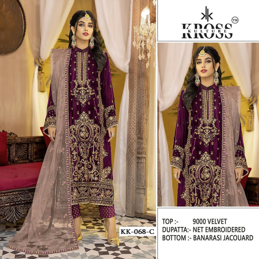 Kk-68-C Kross Kulture Pakistani Salwar Suits