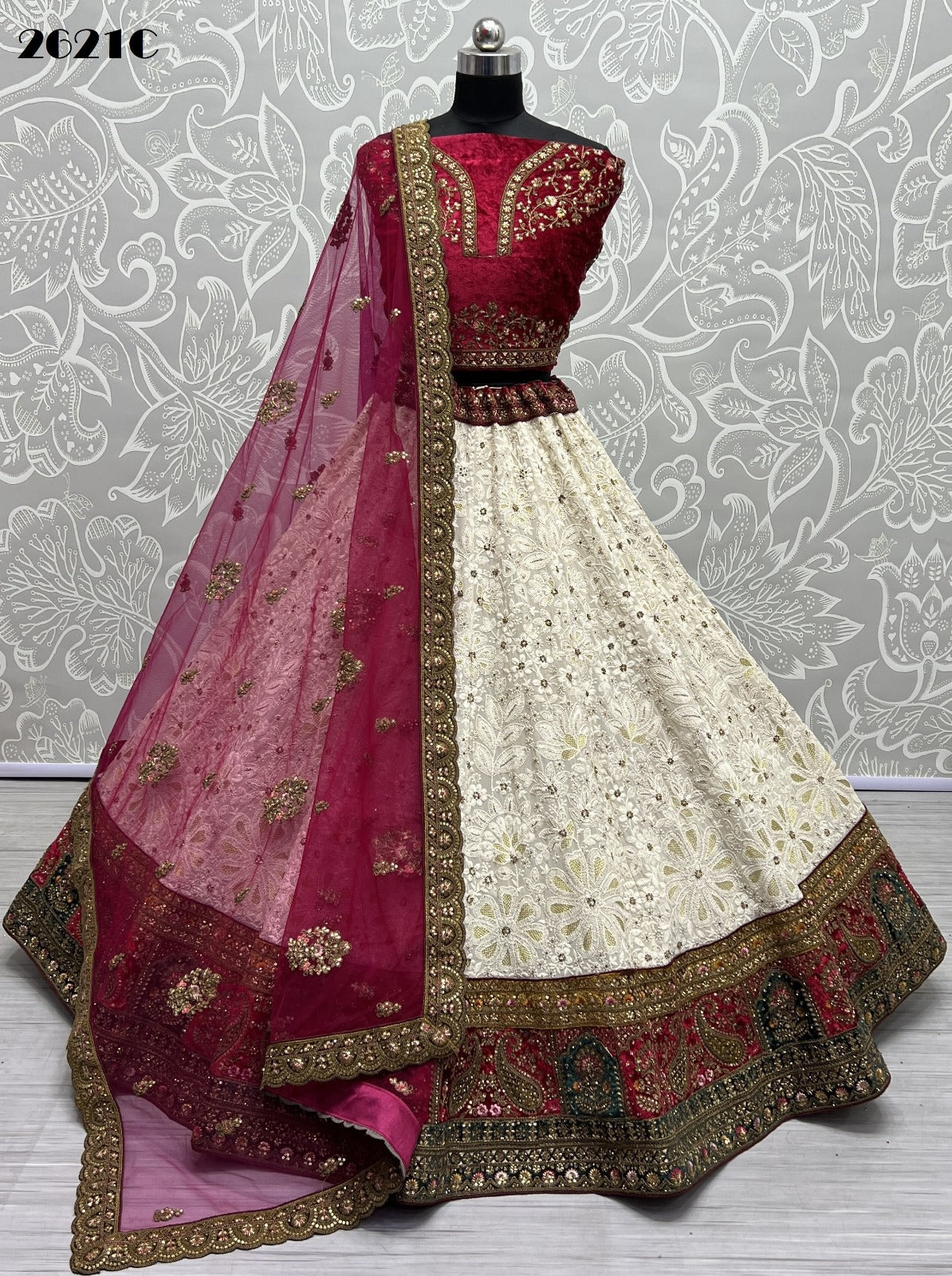 2621C Anjani Art Lehenga Choli