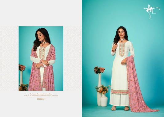 1001 Sajni Radha Unstitched Suits
