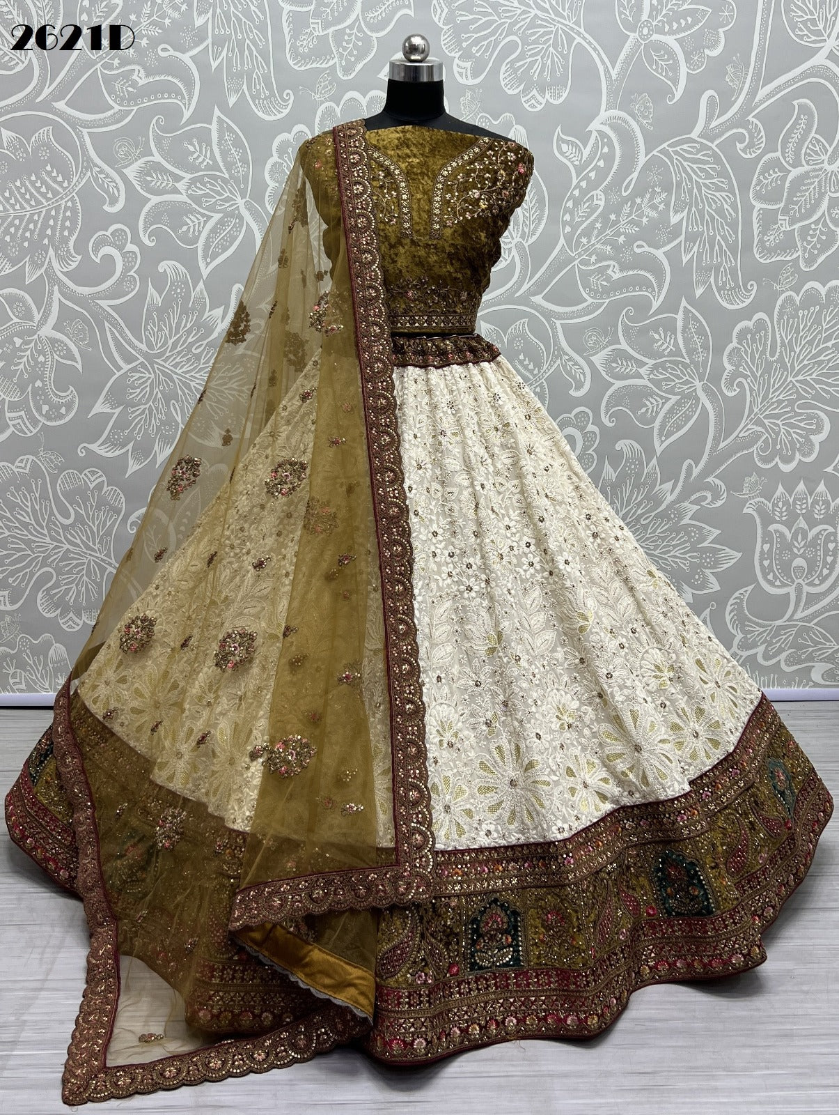 2621D Anjani Art Lehenga Choli