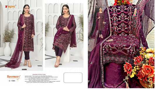 C-1585 Fepic Pakistani Salwar Suits