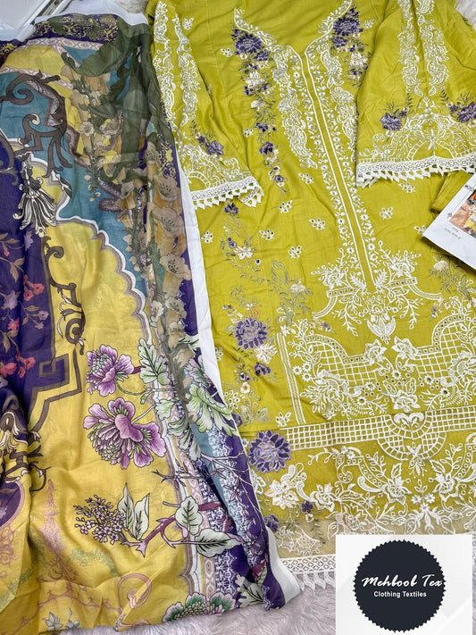 1577 C Mehboob Tex Embroidery Pakistani Salwar Suits