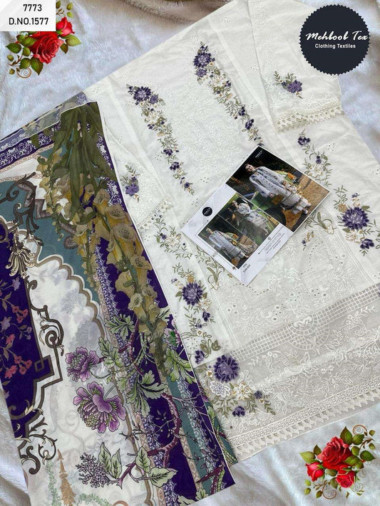 1577 Mehboob Tex Pure Cotton Pakistani Salwar Suits